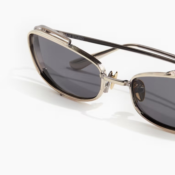 *LAST CHANCE* Viral Sunglasses H&M Studio Collection Sunglasses Two-Toned NWT - Picture 3 of 6